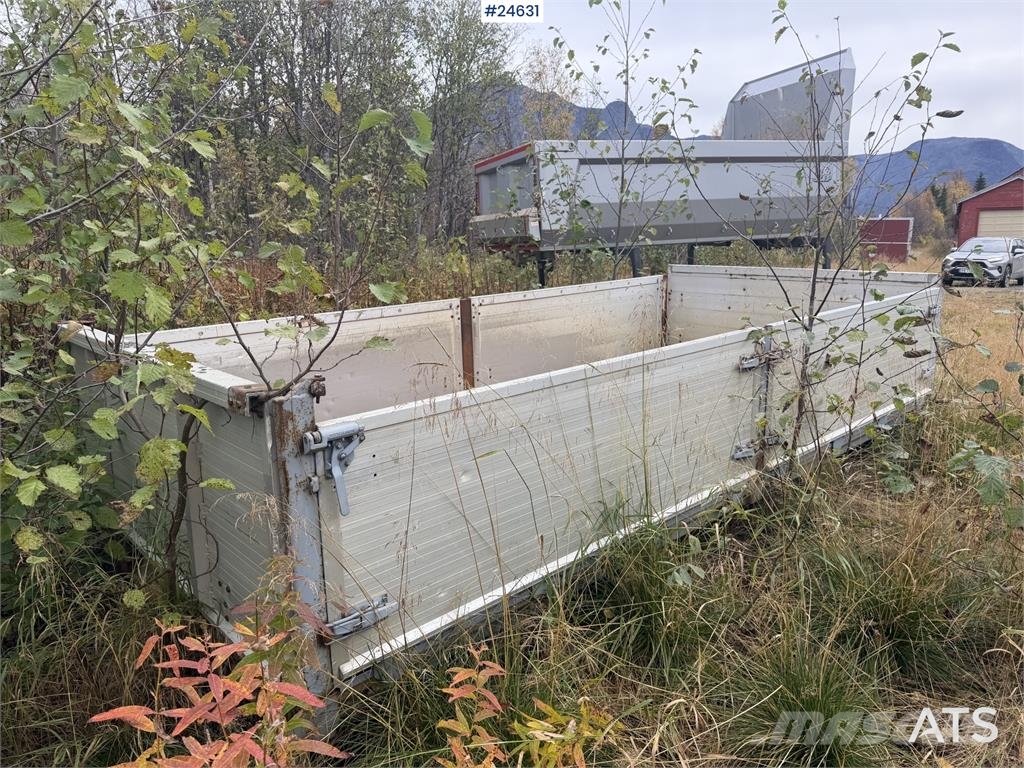 Briab SLB2TT-20-50 2-axle bogie tipping trailer with bod Самосвальные прицепы