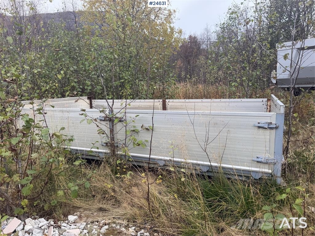 Briab SLB2TT-20-50 2-axle bogie tipping trailer with bod Самосвальные прицепы