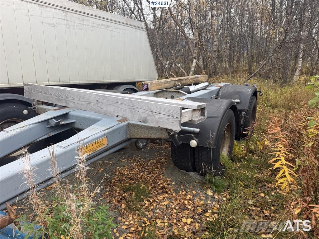 Briab SLB2TT-20-50 2-axle bogie tipping trailer with bod Самосвальные прицепы