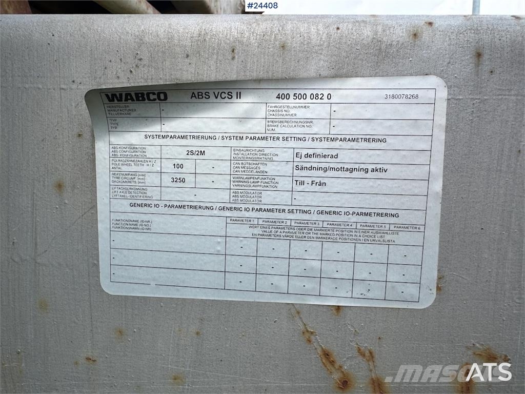 Briab Tandem Trailer Andere Anhänger