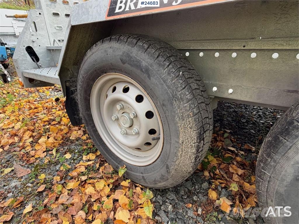 Brian James Trailers P-Draw 2400 Trailer with loading ramps Övriga släp