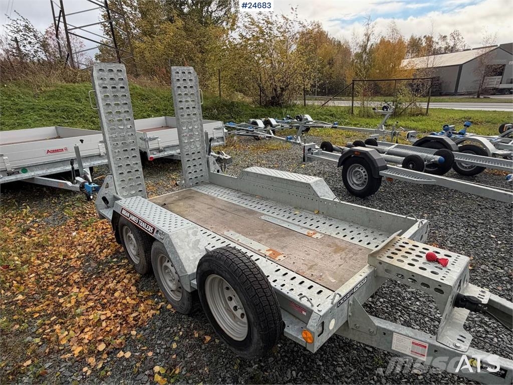 Brian James Trailers P-Draw 2400 Trailer with loading ramps Övriga släp