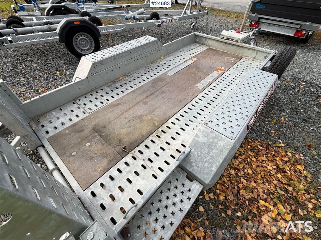 Brian James Trailers P-Draw 2400 Trailer with loading ramps Övriga släp