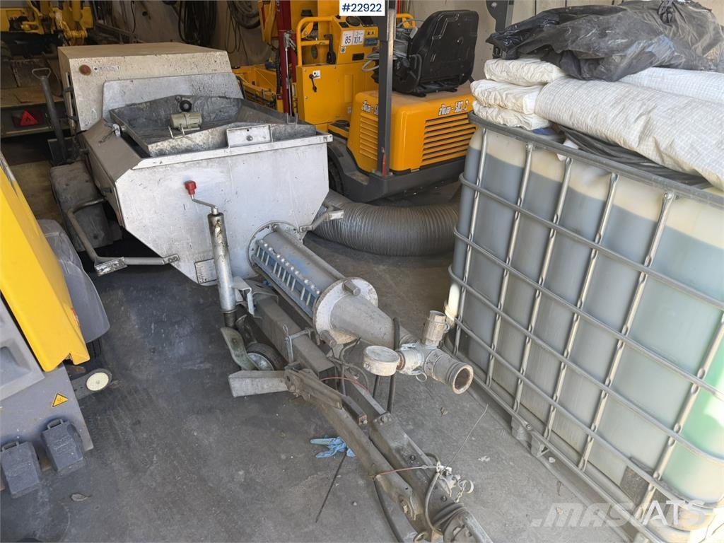 Brinkmann TCL20 concrete/mortar pump with remote control Εξαρτήματα σκυροδέματος