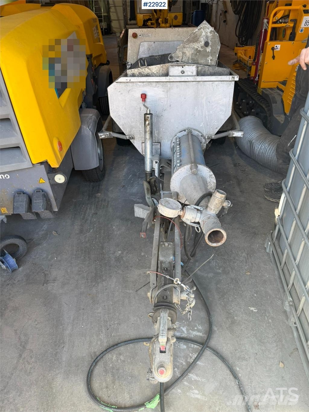 Brinkmann TCL20 concrete/mortar pump with remote control Εξαρτήματα σκυροδέματος