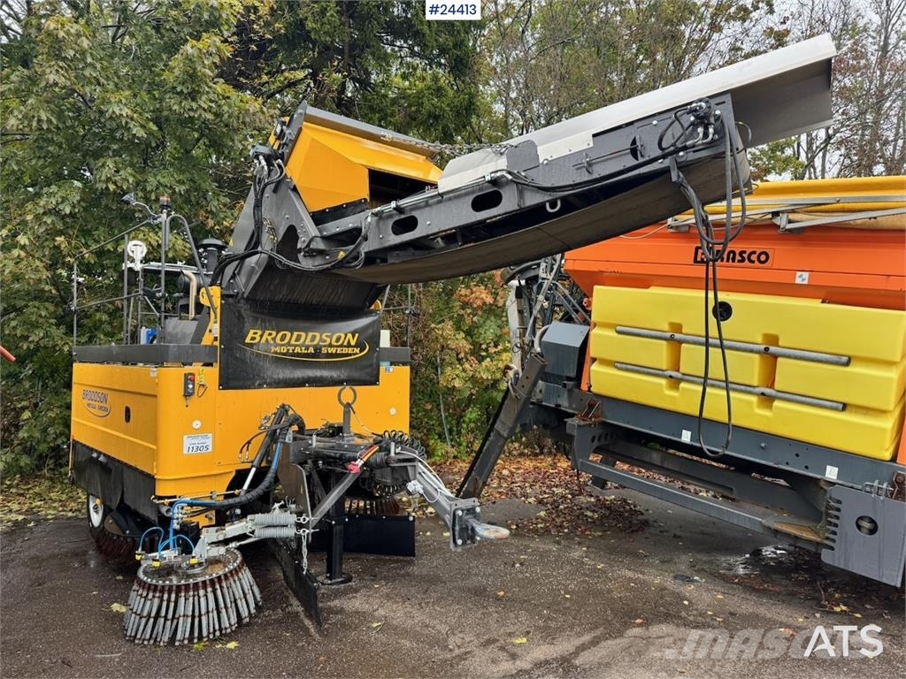 Broddson Scandia Sweeper – only approx. 40 hours! 道路清扫车