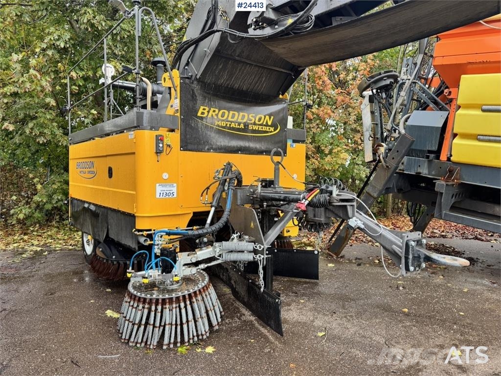 Broddson Scandia Sweeper – only approx. 40 hours! 道路清扫车