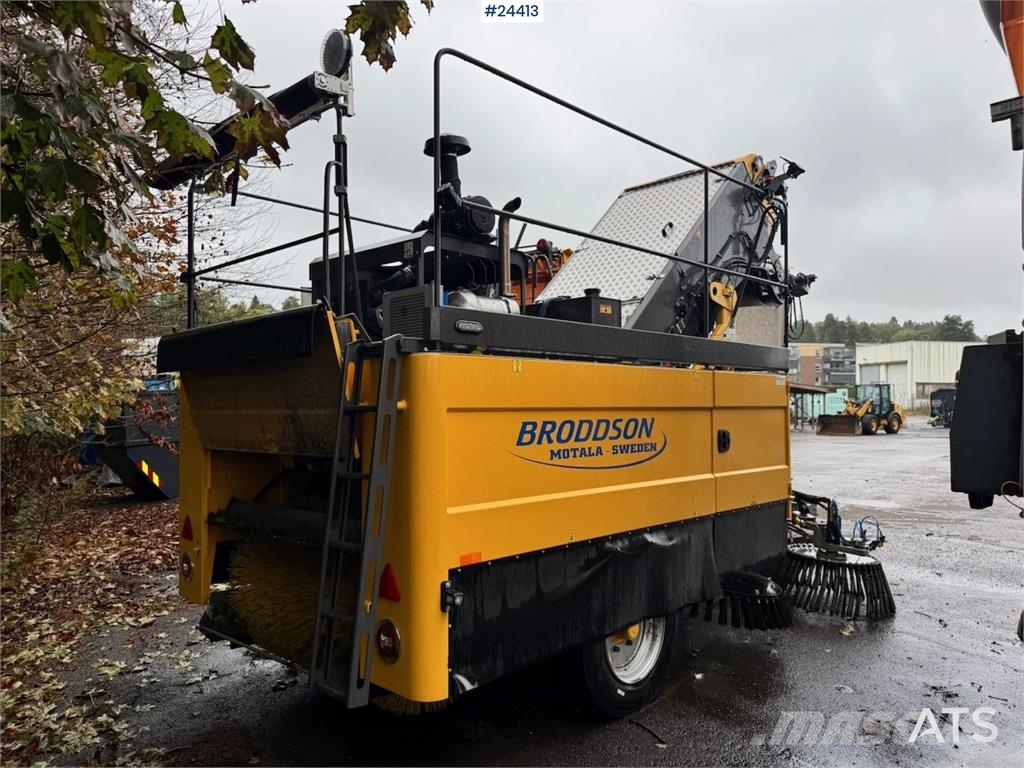 Broddson Scandia Sweeper – only approx. 40 hours! 道路清扫车