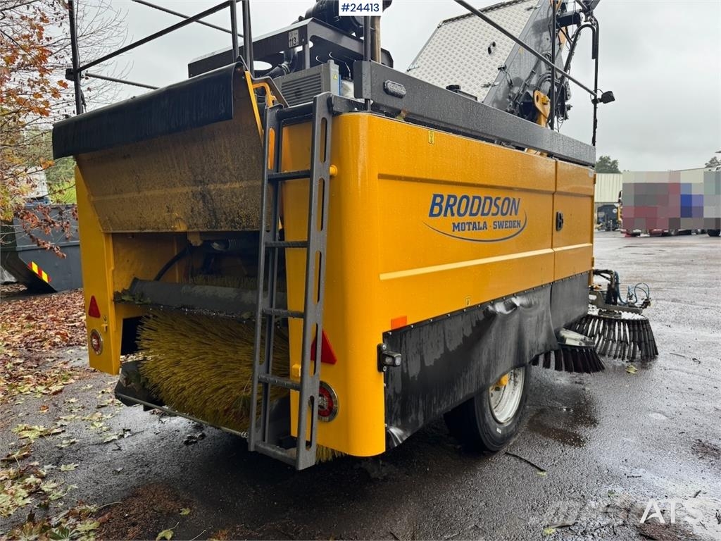 Broddson Scandia Sweeper – only approx. 40 hours! 道路清扫车