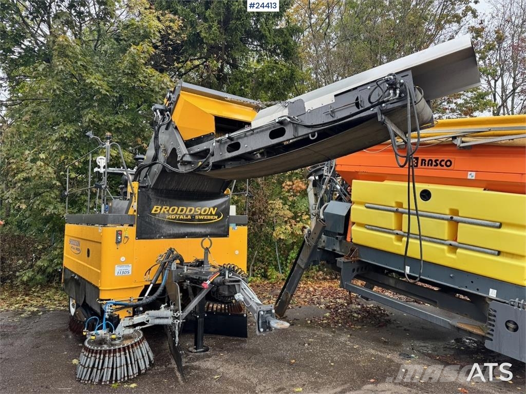 Broddson Scandia Sweeper – only approx. 40 hours! 道路清扫车
