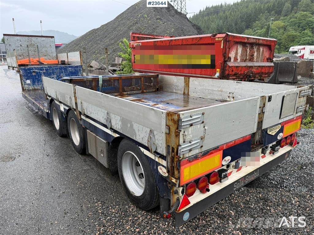 Broshuis 3 akslet well semi-trailer with a 6 m extension Inne przyczepy