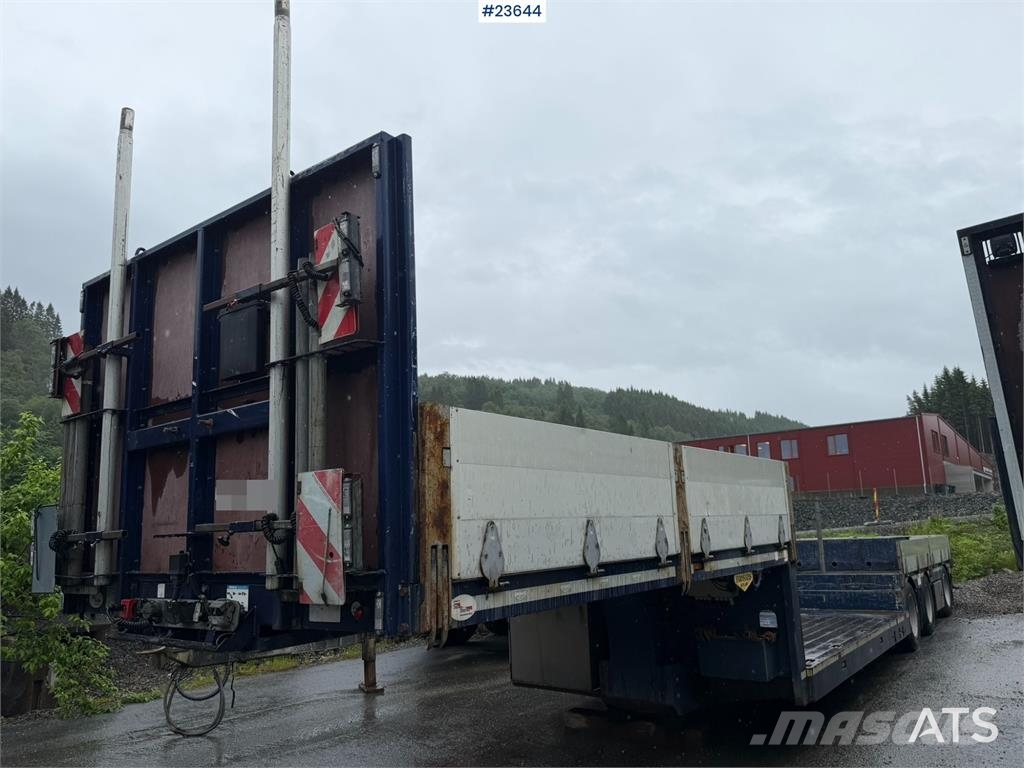 Broshuis 3 akslet well semi-trailer with a 6 m extension Inne przyczepy