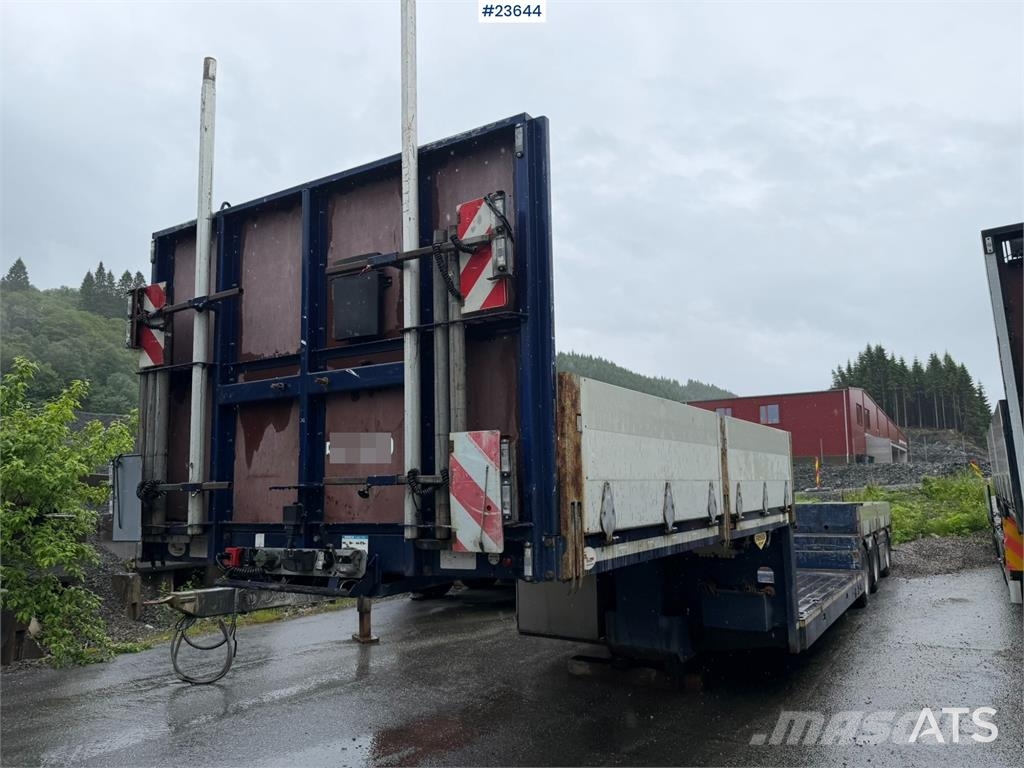 Broshuis 3 akslet well semi-trailer with a 6 m extension Inne przyczepy