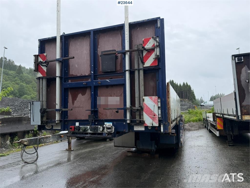 Broshuis 3 akslet well semi-trailer with a 6 m extension Inne przyczepy