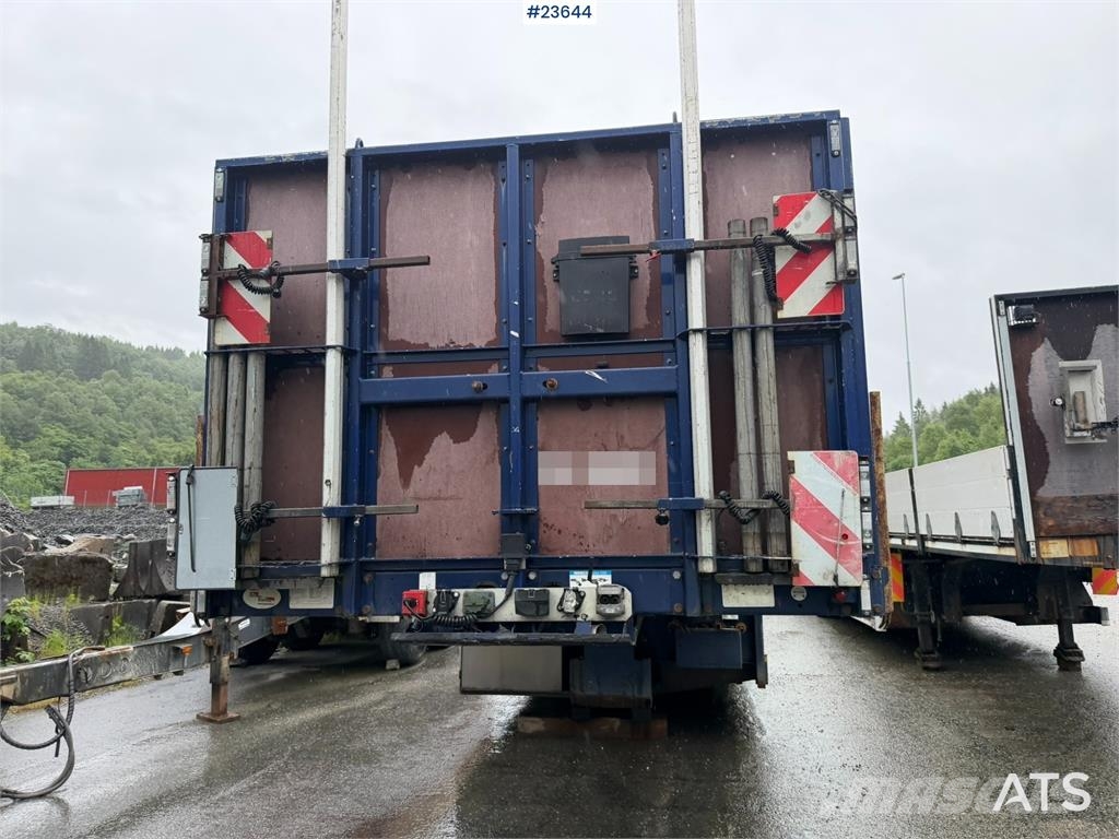Broshuis 3 akslet well semi-trailer with a 6 m extension Inne przyczepy