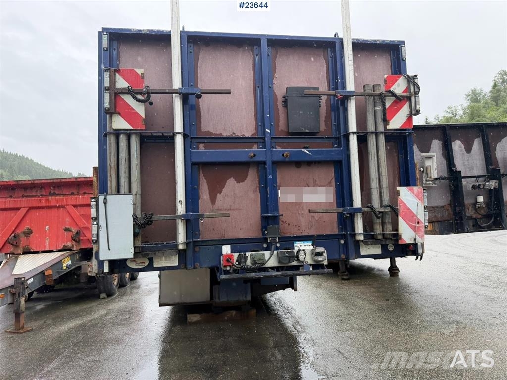 Broshuis 3 akslet well semi-trailer with a 6 m extension Inne przyczepy
