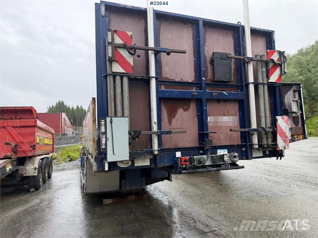 Broshuis 3 akslet well semi-trailer with a 6 m extension Inne przyczepy