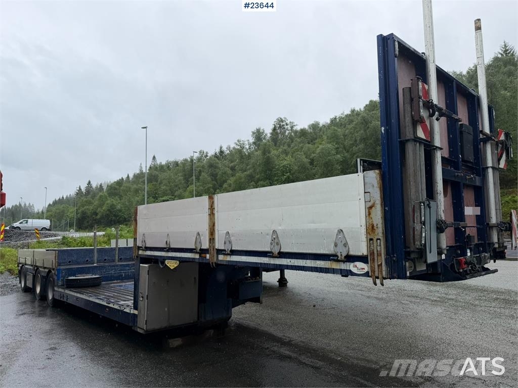 Broshuis 3 akslet well semi-trailer with a 6 m extension Inne przyczepy