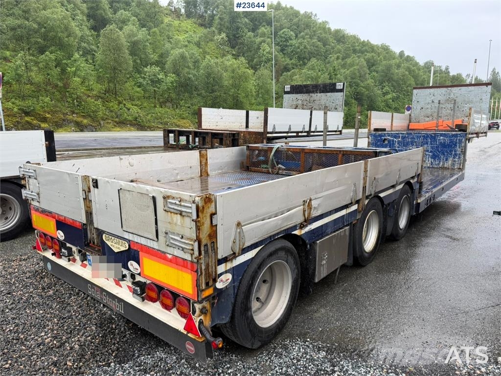 Broshuis 3 akslet well semi-trailer with a 6 m extension Inne przyczepy
