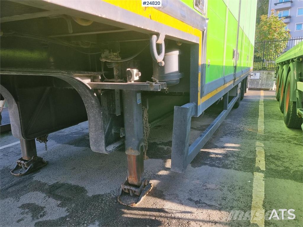 Broshuis 3 axle jumbo curtainsider trailer with doors Rimorchi centinati