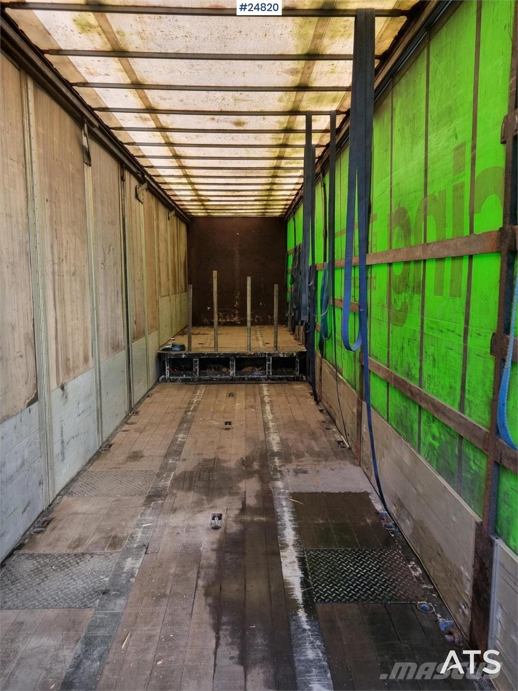 Broshuis 3 axle jumbo curtainsider trailer with doors Rimorchi centinati