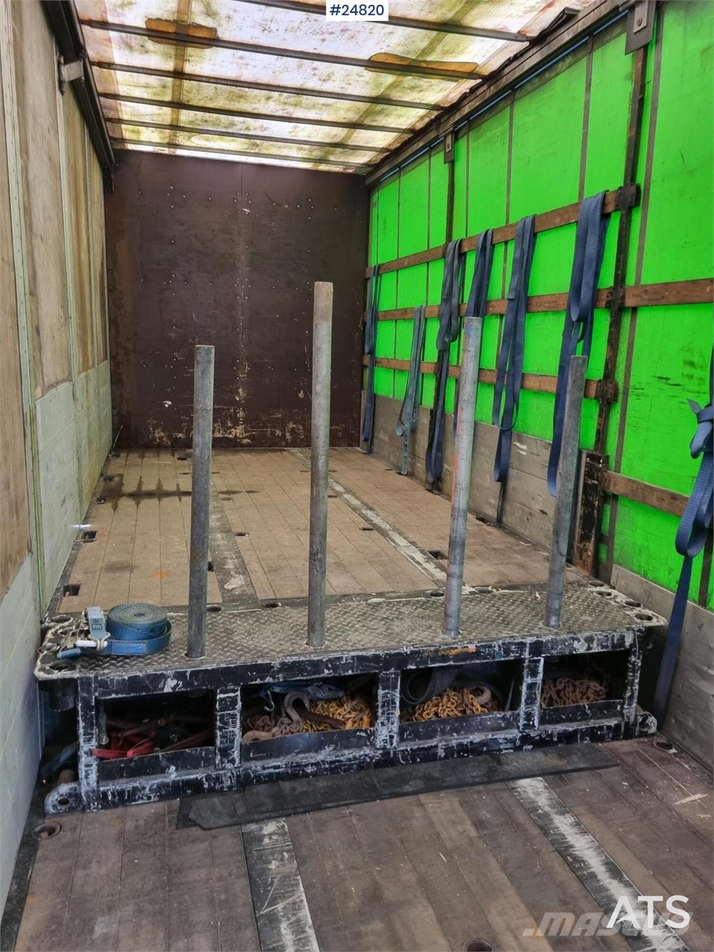 Broshuis 3 axle jumbo curtainsider trailer with doors Rimorchi centinati