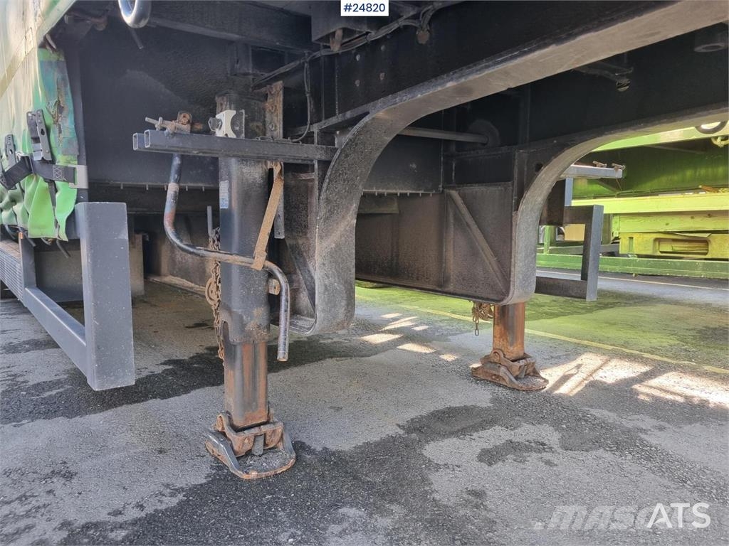 Broshuis 3 axle jumbo curtainsider trailer with doors Rimorchi centinati