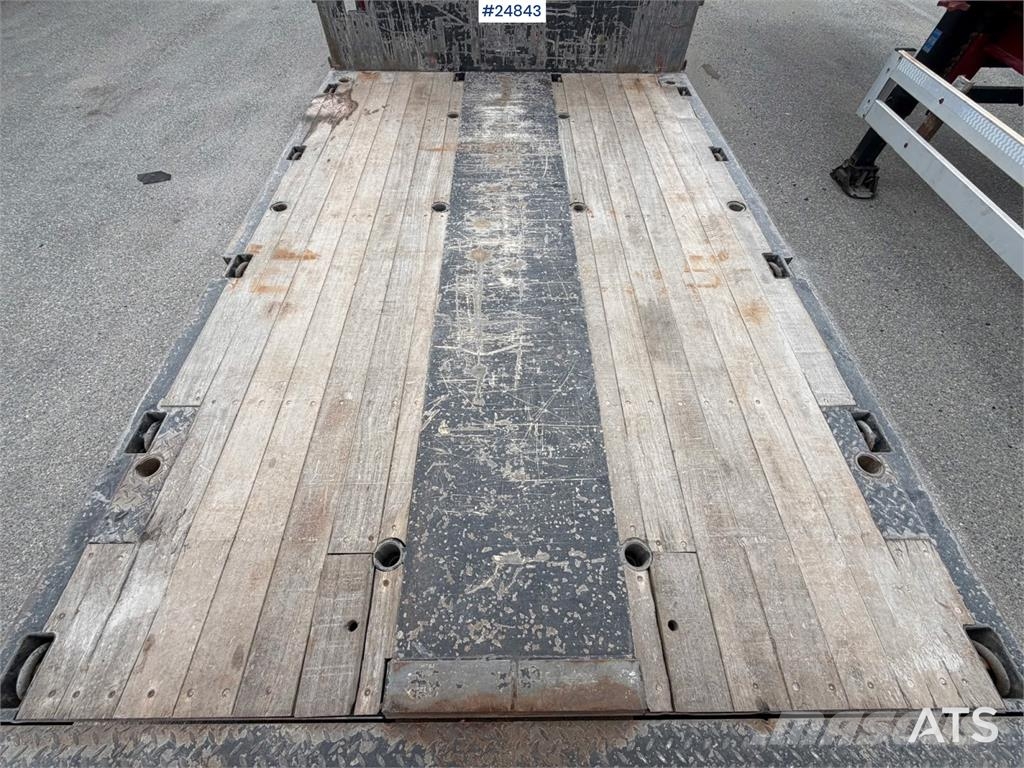 Broshuis 3 axle Low-loader semi-trailer with 2 extensions – Ostale prikolice