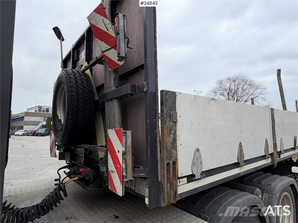 Broshuis 3 axle Low-loader semi-trailer with 2 extensions – Ostale prikolice