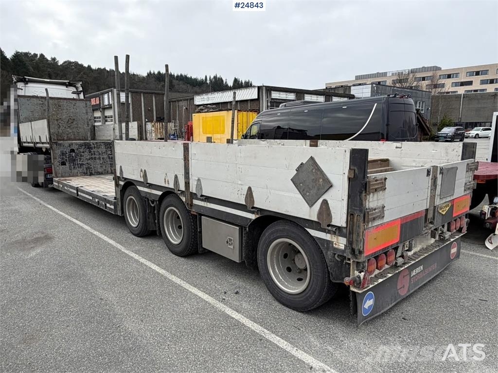 Broshuis 3 axle Low-loader semi-trailer with 2 extensions – Ostale prikolice