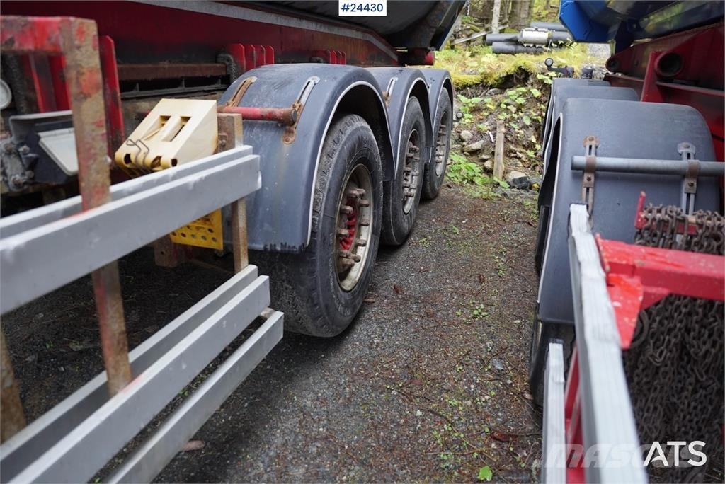 Carnehl 3-Axle Tipping Semi-Trailer Semirremolques bañera