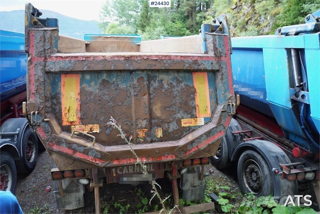 Carnehl 3-Axle Tipping Semi-Trailer Semirremolques bañera