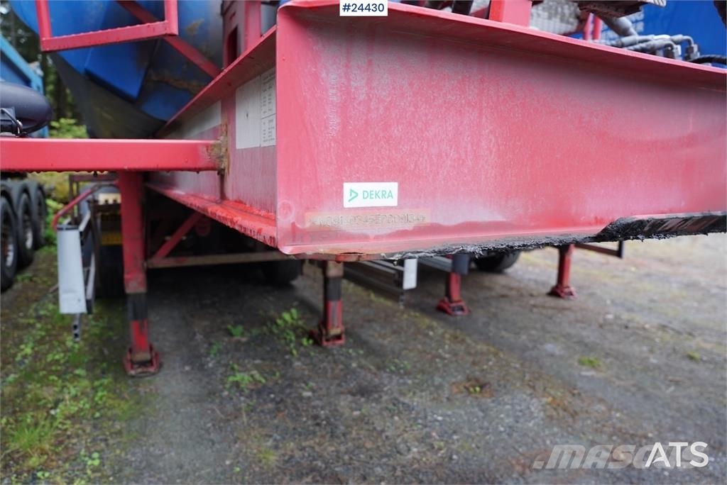 Carnehl 3-Axle Tipping Semi-Trailer Semirremolques bañera