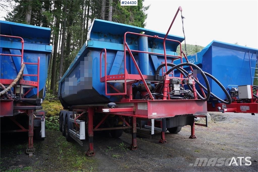 Carnehl 3-Axle Tipping Semi-Trailer Semirremolques bañera
