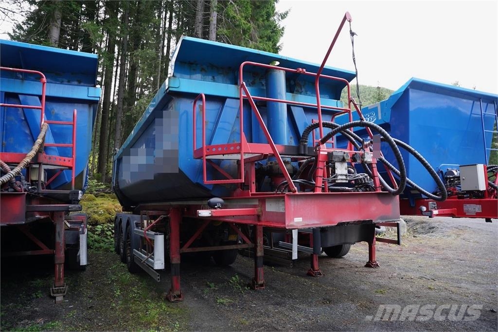Carnehl 3-Axle Tipping Semi-Trailer Semirremolques bañera