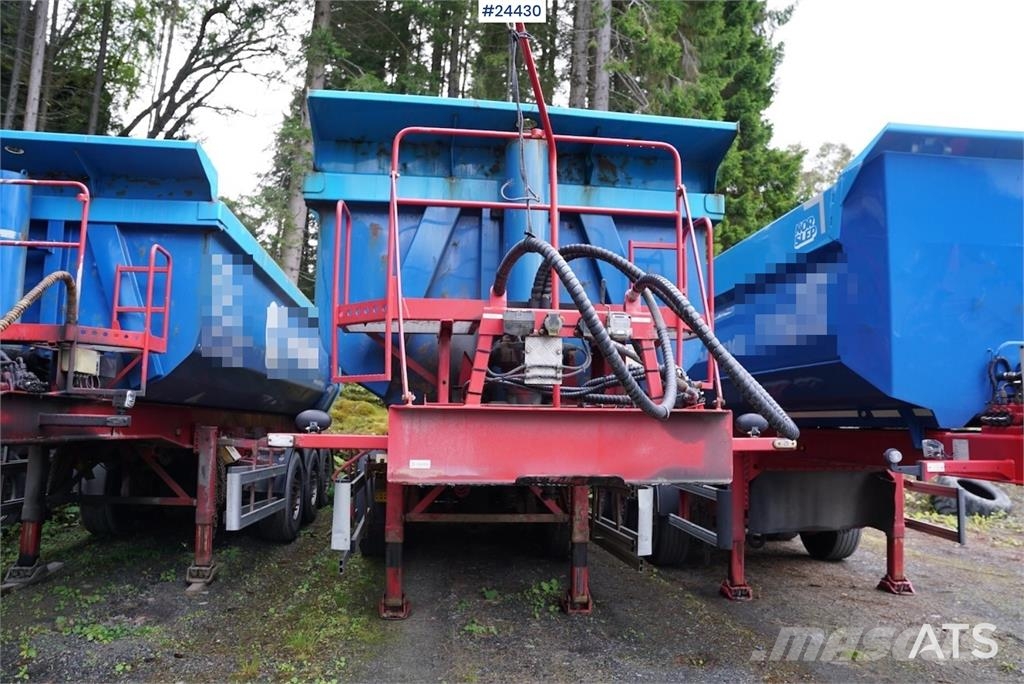 Carnehl 3-Axle Tipping Semi-Trailer Semirremolques bañera