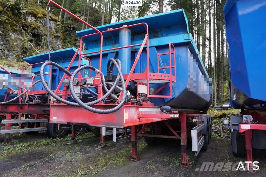 Carnehl 3-Axle Tipping Semi-Trailer Semirremolques bañera