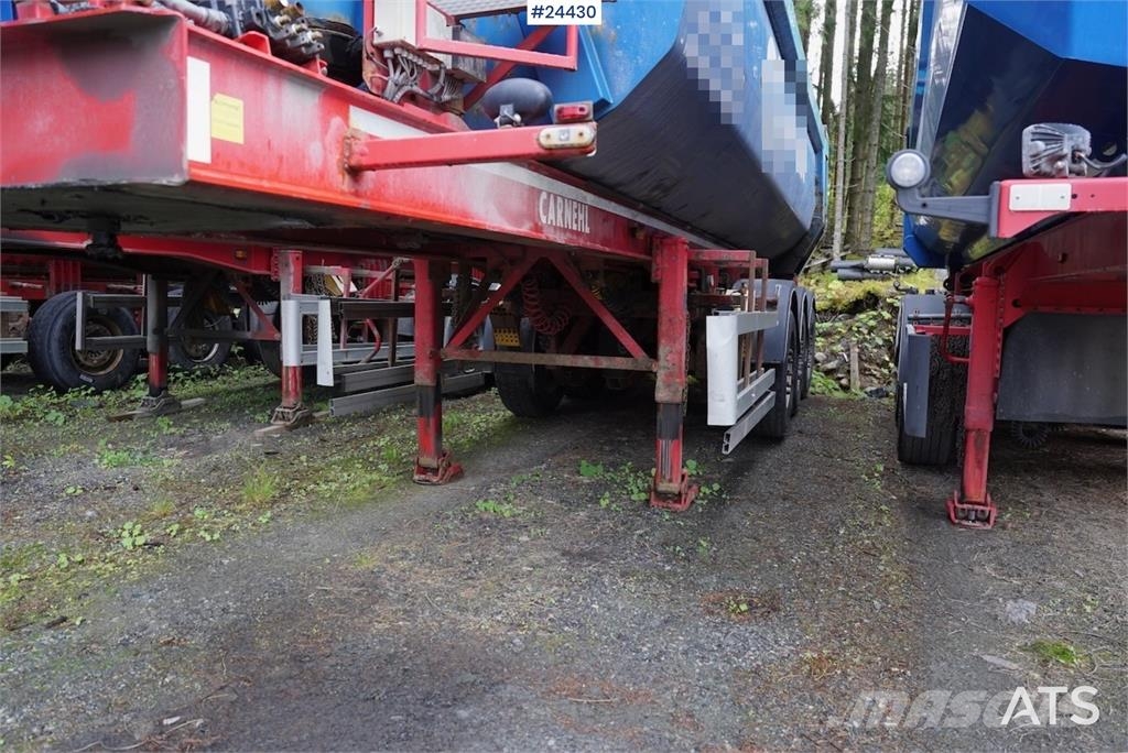 Carnehl 3-Axle Tipping Semi-Trailer Semirremolques bañera