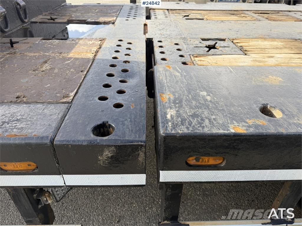 Carnehl 4-axle machinery trailer with 6-metre extension Niski utovarivači