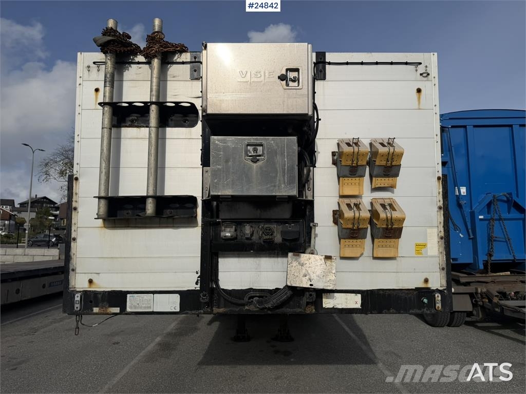 Carnehl 4-axle machinery trailer with 6-metre extension Niski utovarivači