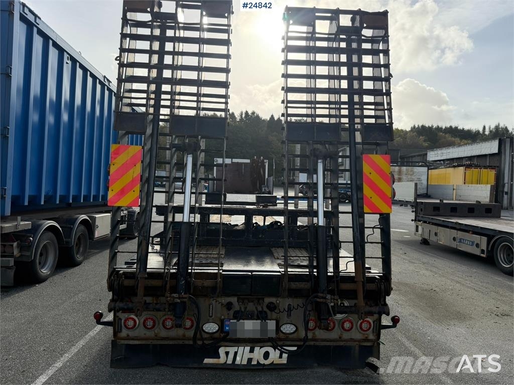 Carnehl 4-axle machinery trailer with 6-metre extension Niski utovarivači