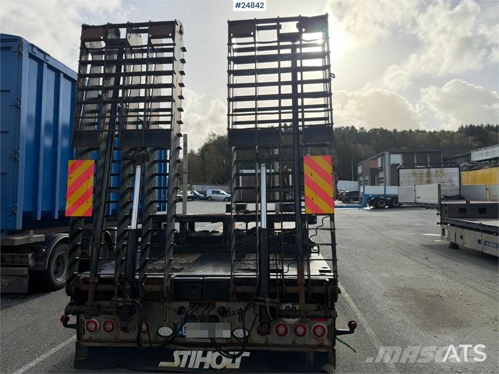 Carnehl 4-axle machinery trailer with 6-metre extension Niski utovarivači