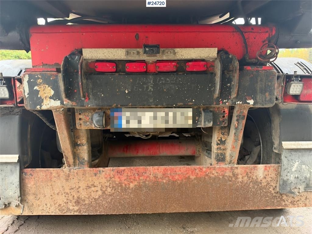 Carnehl Tipping Semi-Trailer with Air-Operated Cover Самосвальные полуприцепы