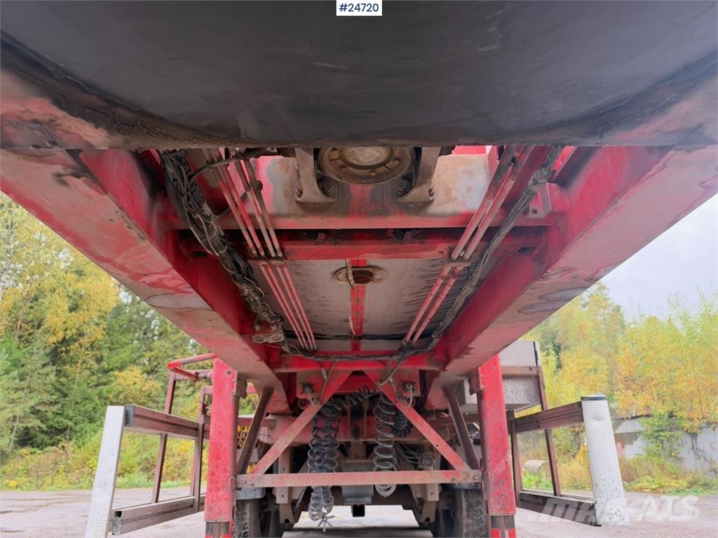 Carnehl Tipping Semi-Trailer with Air-Operated Cover Самосвальные полуприцепы
