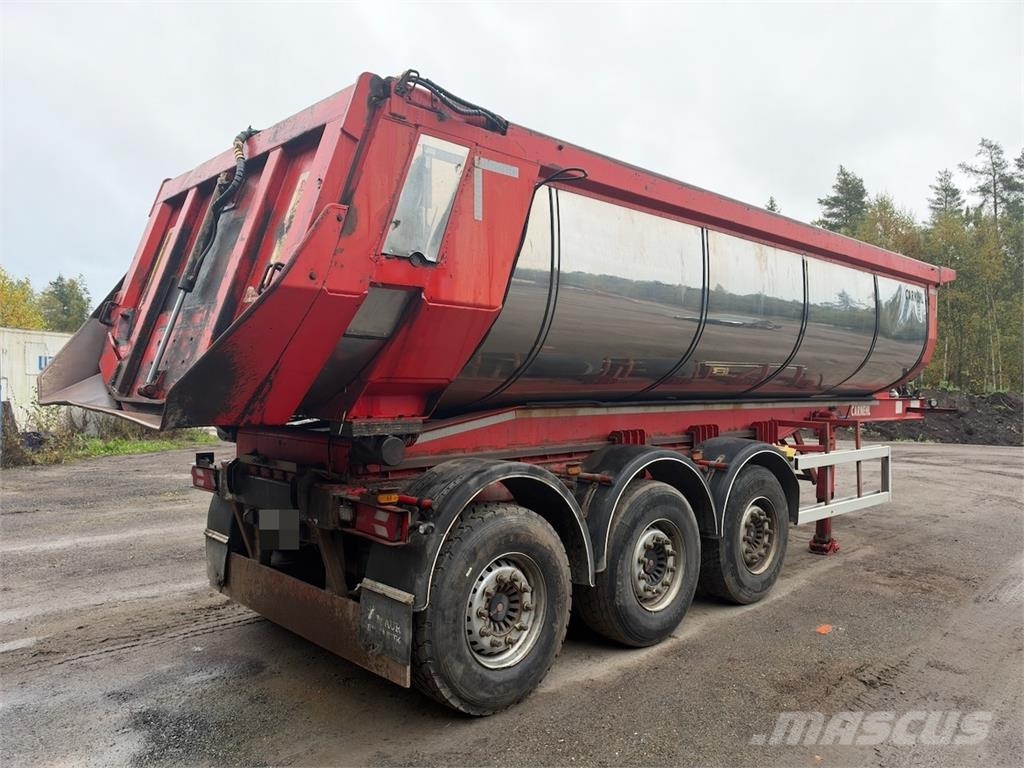 Carnehl Tipping Semi-Trailer with Air-Operated Cover Самосвальные полуприцепы