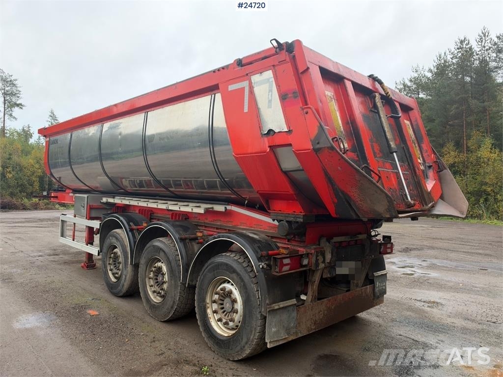 Carnehl Tipping Semi-Trailer with Air-Operated Cover Самосвальные полуприцепы