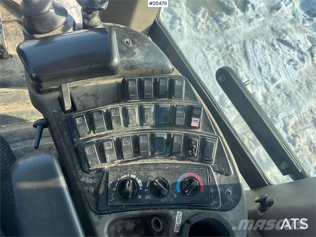 CASE 721E wheel loader w/ bucket. WATCH VIDEO. Wielladers