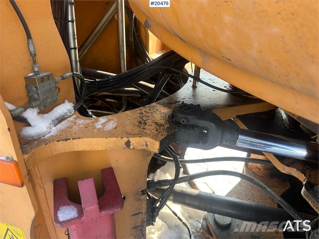 CASE 721E wheel loader w/ bucket. WATCH VIDEO. Wielladers