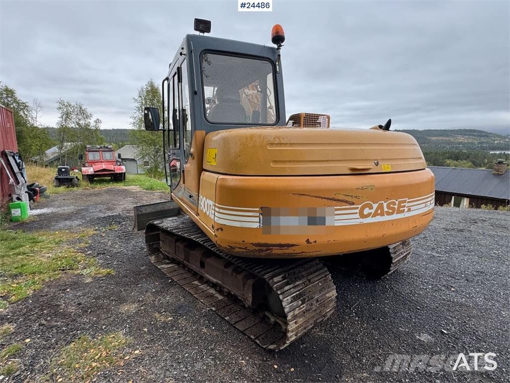 CASE 9007 Tracked Excavator w/ 2 Buckets – 4,770 Hours Lánctalpas kotrók