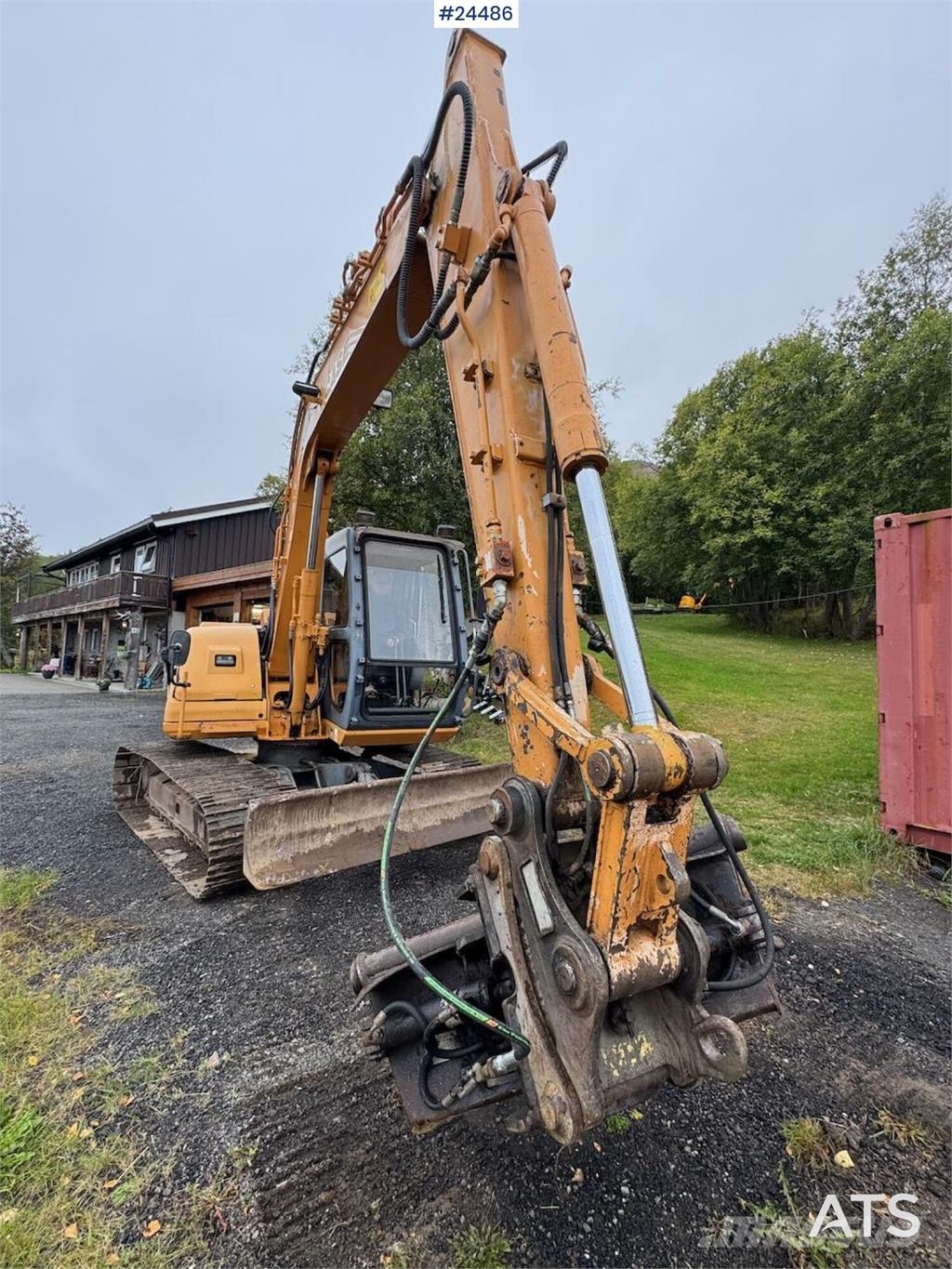 CASE 9007 Tracked Excavator w/ 2 Buckets – 4,770 Hours Lánctalpas kotrók